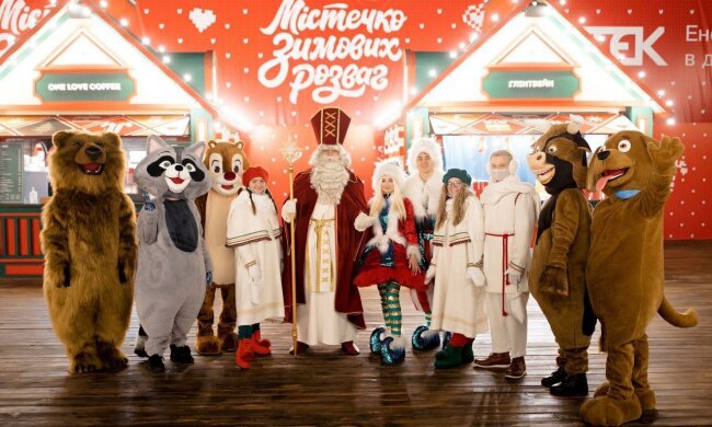 «Містечко зимових розваг»: ДТЕК і Палац «Україна» дарують новорічну казку