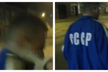 "Боже, люди, що ви творите?": харків'янина в кофті СРСР вирішили "покарати", відео