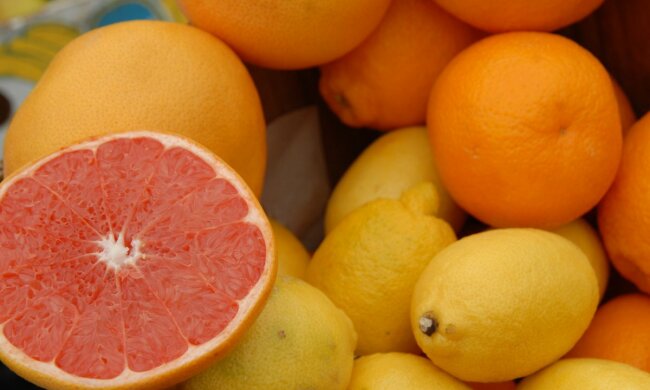 Лимон, Апельсин, Грейпфрукт, цитрус