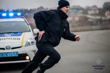 полицейский, авто