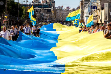 майдан украина флаг толпа прапор