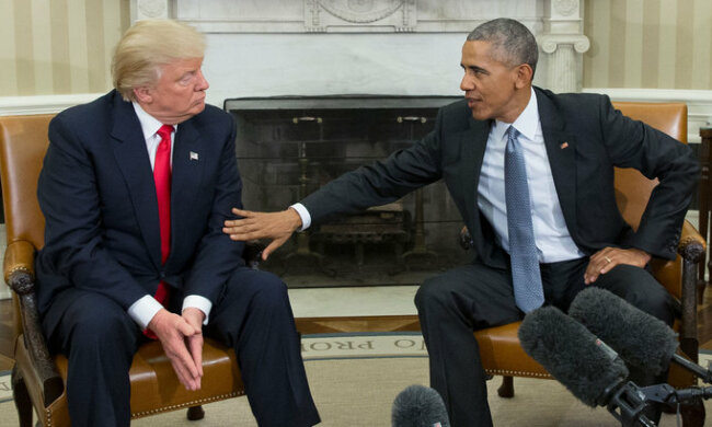 Трамп-Обама