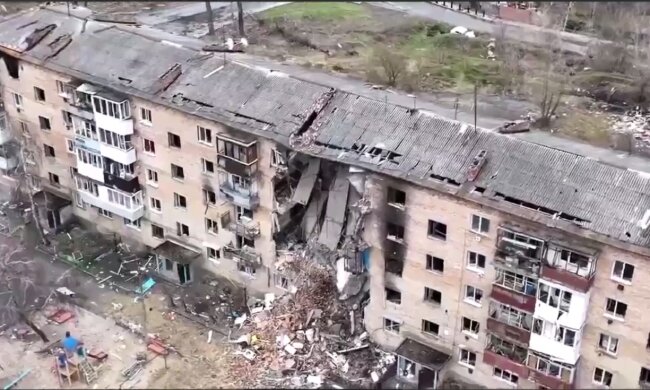 руины, дом, война, Горенка, обстрел