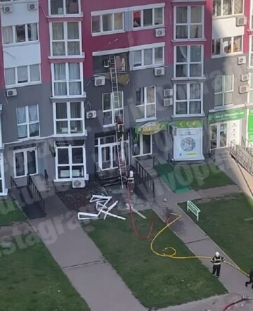 Киев, взрыв в квартире
