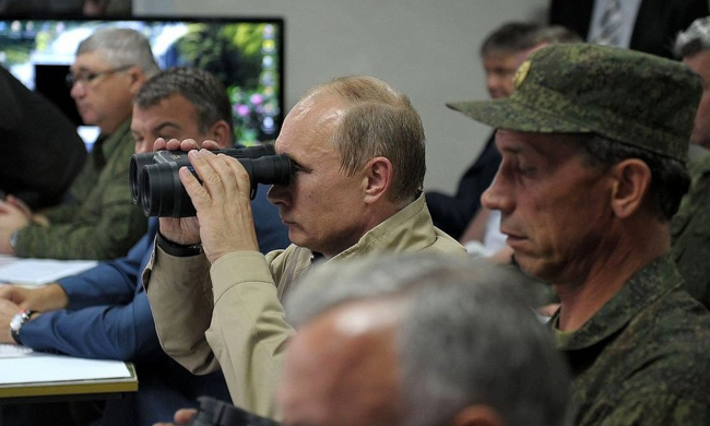 владимир путин, военные