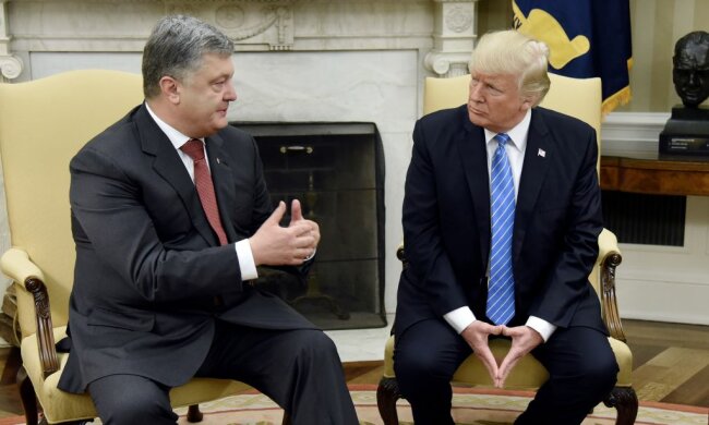 В визите Порошенко к Трампу найден след «регионалов»