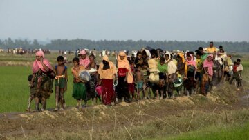Мьянма, беженцы, рохинджа