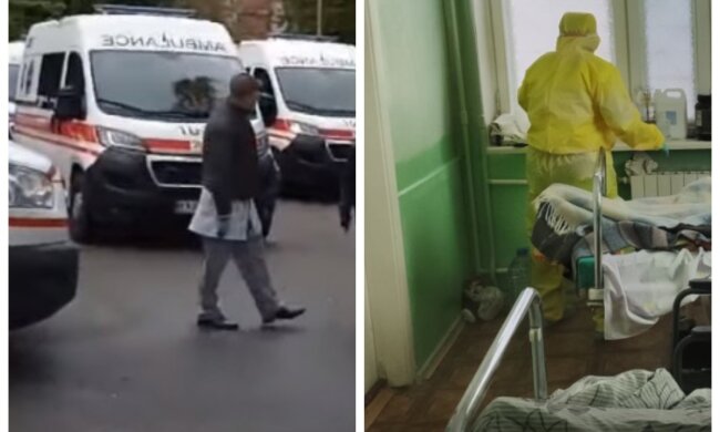 Одесские больницы перестали принимать зараженных, выстроились очереди из скорых: "в парке замерзают..."