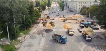 Реконструкцію Московського проспекту в Харкові показали з висоти: що зміниться до осені