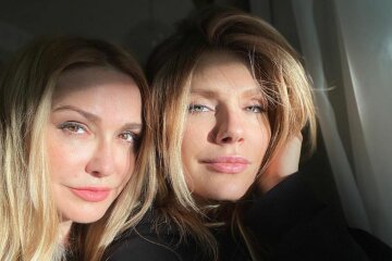 ольга сумская с дочкой, антонина паперная с мамой