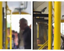 В троллейбусе устроили разборки с подростком через велосипед, видео: "Нашли на кого свой яд выпустить"