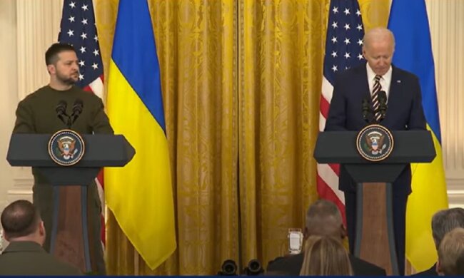 Байден та Зеленський
