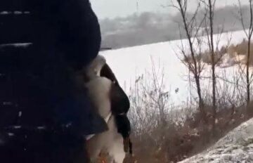 Браконьер от безделья начал пальбу по беззащитным птицам в Запорожье: вопиющие кадры