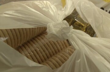 Гуманитарная помощь для пенсионеров в Сумах