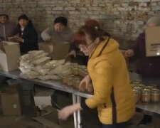 Безкоштовні продукти для ВПО та пенсіонерів у Одеській області