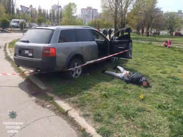 Погоня в Киеве: за кем гнались копы (фото)