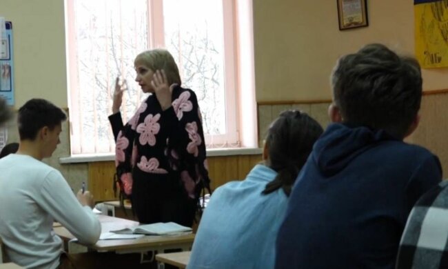 школа, школьники, учитель