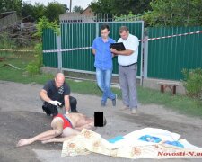 Самосуд над полицейским в Кривом Озере (видео)