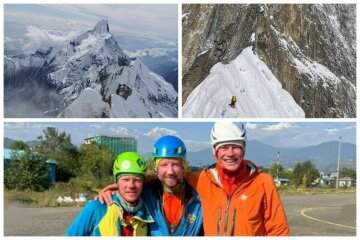 Втратили 40 кг і підморозили пальці: українці першими в світі підкорили найскладнішу вершину Гімалаїв, фото