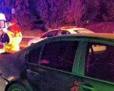 У мотлох п'яний футболіст влаштував ДТП в центрі Харкова, фото: "протаранив три машини і..."