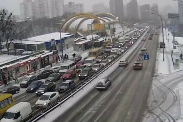 киев дорога пробка