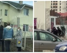 Люди восстали против живодера, который задушил кота под Одессой, завязалась драка: видео с места