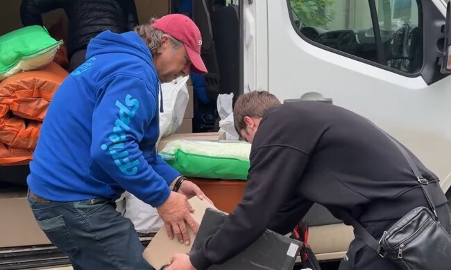 Гуманітарна допомога для пенсіонерів у Полтаві