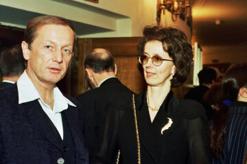 Михаил Задорнов с первой супругой Велтой