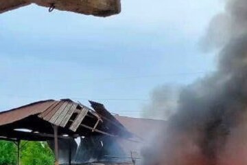 Після вибуху на Дніпропетровщині почалася пожежа: що відомо до цього моменту