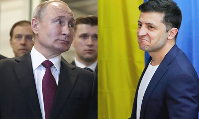 Путин, Зеленский