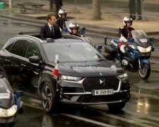 Новый президент Франции пересел на отечественное авто (фото)