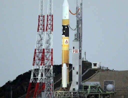 запуск ракеты япония спутник