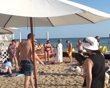 Росіяни на пляжі