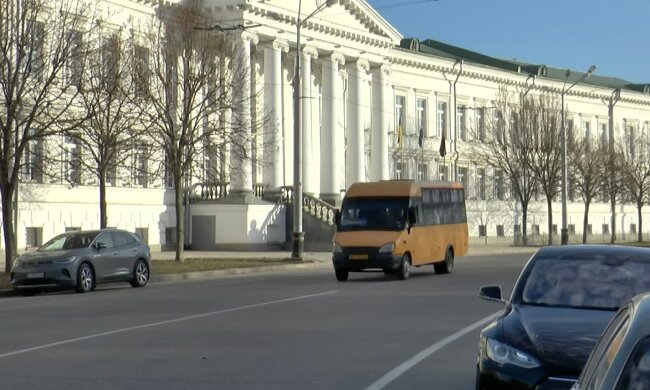Ограничение движения транспорта в Полтавской области