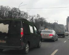 "Волохате" авто помітили на київських дорогах, фото: "не кожен день таке побачиш"