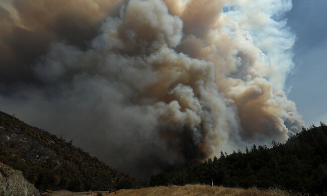 Дим, пожежа, кінець світу, апокаліпсис