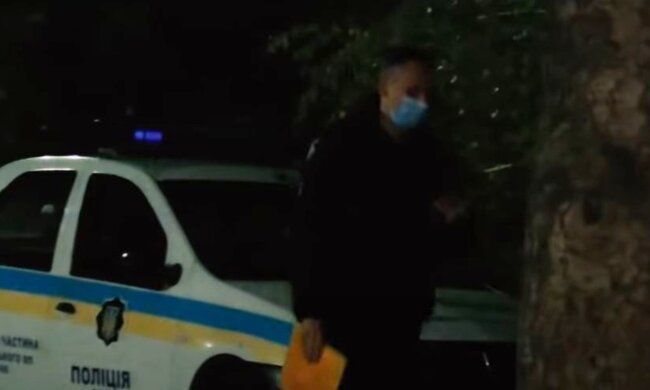 поліція, поліцейський, ніч, скрін