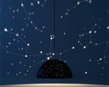 Чарівна лампа перетворює стіни на сузір’я (фото)