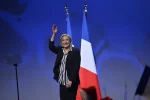 Presidential Candidate Marine Le Pen Holds A Rally Meeting In Nice