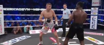Украинский боксер ярко нокаутировал француза, кадры: "сумел подняться, но..."