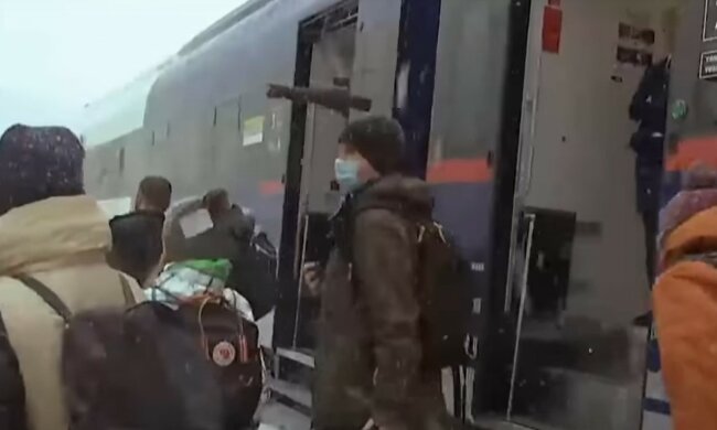 сніг, Укрзалізниця, поїзд