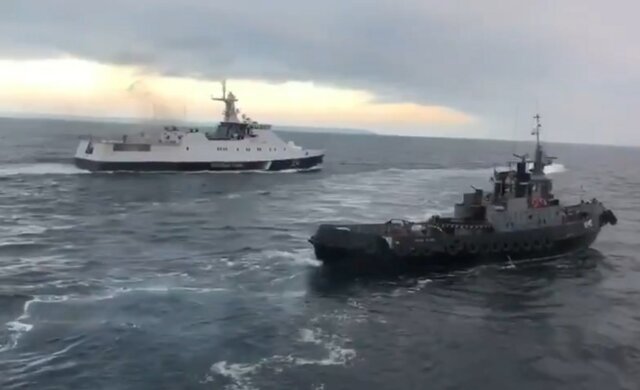 украинские корабли азовское море