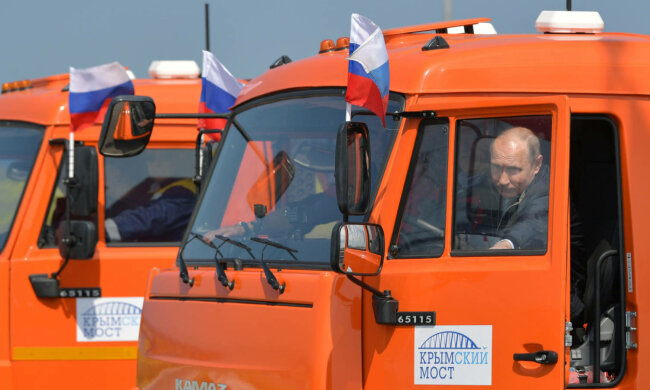 путин крымский мост