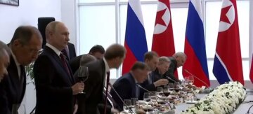 Путін на зустрічі з Кім Чен Ином