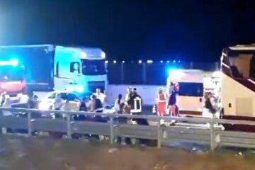 ДТП с украинскими в Италии