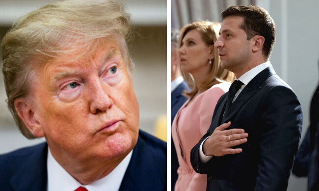 трамп, зеленский