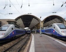 вокзал, Франция, поезд