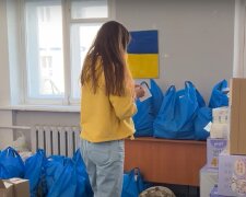 Безкоштовні продукти для ВПО та пенсіонерів у Запоріжській області