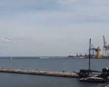 "Не видно ни одного судна на горизонте":  одесский порт закрыли, причина и кадры