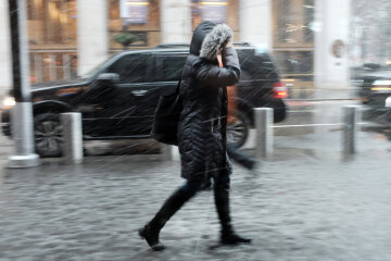 сніг, вітер, зима, погода, шторм, Getty Images